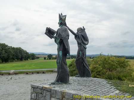 Schmochtitz - Smochcicy - Millenniumdenkmal - Cyrill-Methodius-Denkmal