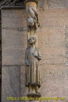 Bamberg - Fürstenportal  des Bamberger Doms