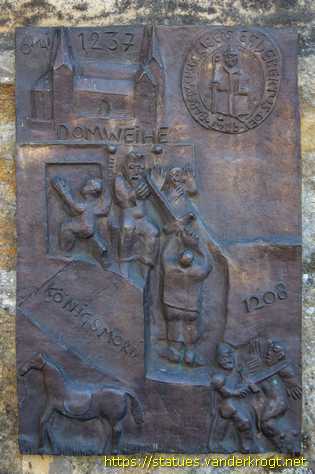 Bamberg - Reliefs Bistumsgeschichte