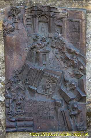 Bamberg - Reliefs Bistumsgeschichte