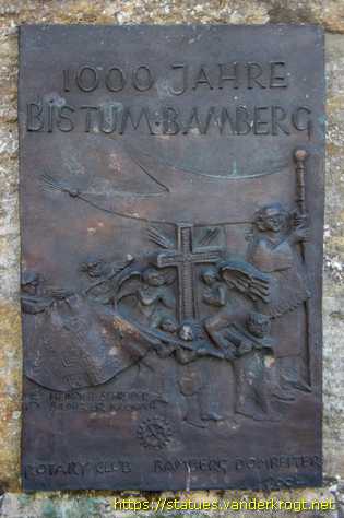 Bamberg - Reliefs Bistumsgeschichte