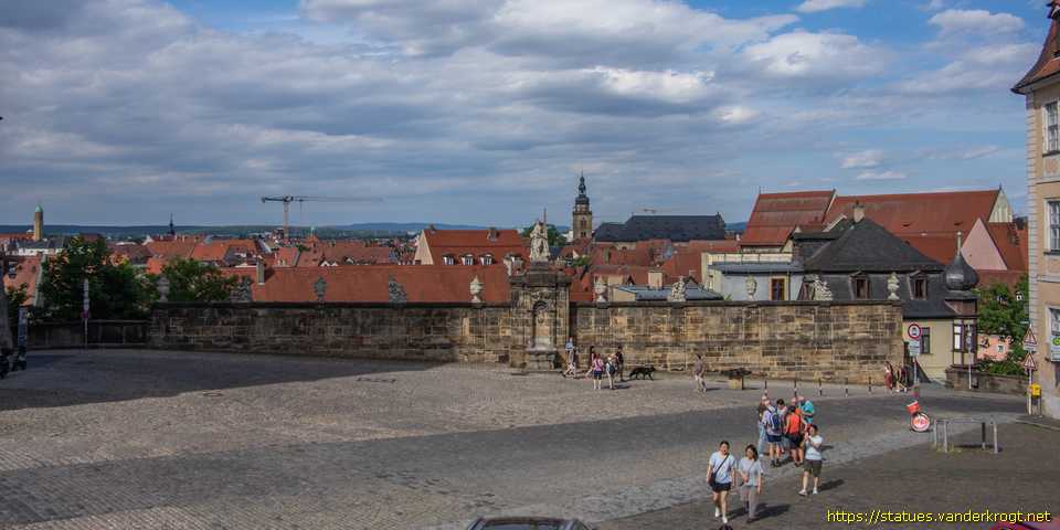 Bamberg - Fortunata-Brunnen und die vier Jahreszeiten