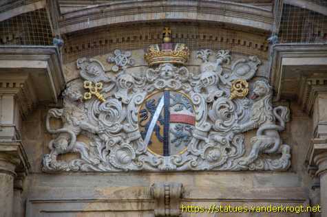 Bamberg - Heiligenstatuen an der St.-Martinskirche