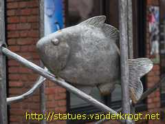 Hamburg - Fisch-Brunnen