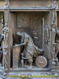 Marburg - Sophie von Brabant und ihr Sohn Heinrich