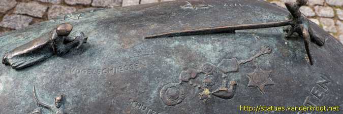 Damgarten - Arethusa und Relief zur Stadtgeschichte