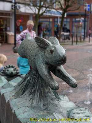 Buxtehude - Hase-und-Igel-Brunnen