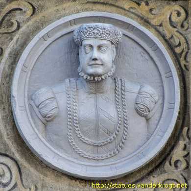 Celle - Herzog Wilhelm der Jüngere, sein Frau und Sohn