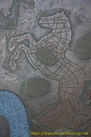 Hildesheim - Blaues Pferd