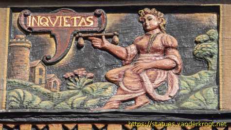 Hildesheim - Fassadenskulpturen am Wernerschen Haus