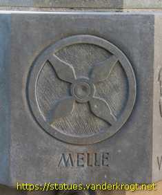 Melle - Partnerschaftsbrunnen - St. Petri-Brunnen