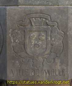 Melle - Partnerschaftsbrunnen - St. Petri-Brunnen