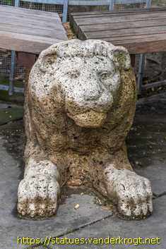 Braunschweig - Löwenköpfe an der Südseite des Doms