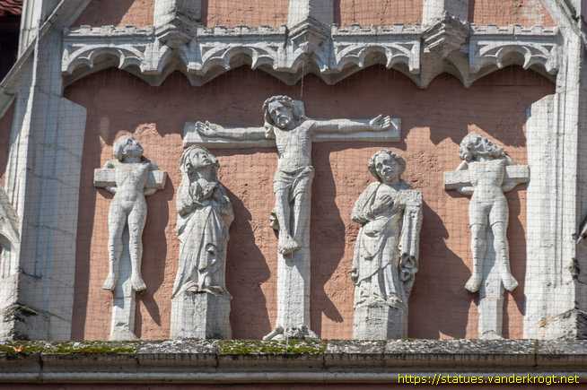 Braunschweig - Kalvarie, Heiligen und Marienkrönung an der St. Katharinenkirche