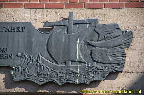 Wesel - Geschichtsplakette der Mariä-Himmelfahrt-Kirche