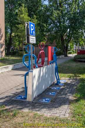 Wesel - Fußgängerparkplatz
