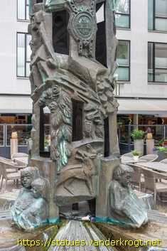 Rheine - Brunnen auf dem Borneplatz