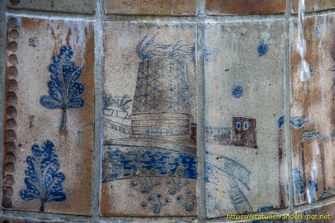 Frechen - Rathausbrunnen