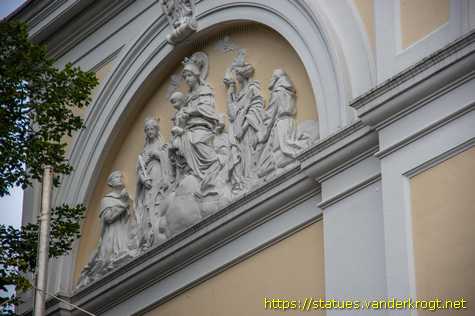 Kohlscheid - Heiligen an der Sankt Katharinen Kirche