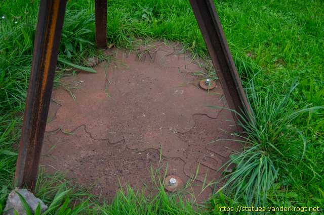 Herzogenrath - Denkmal 125 Jahre grenzüberschreitende Eisenbahn