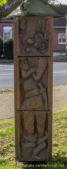 Epe - Vierfachrelief aus Holz