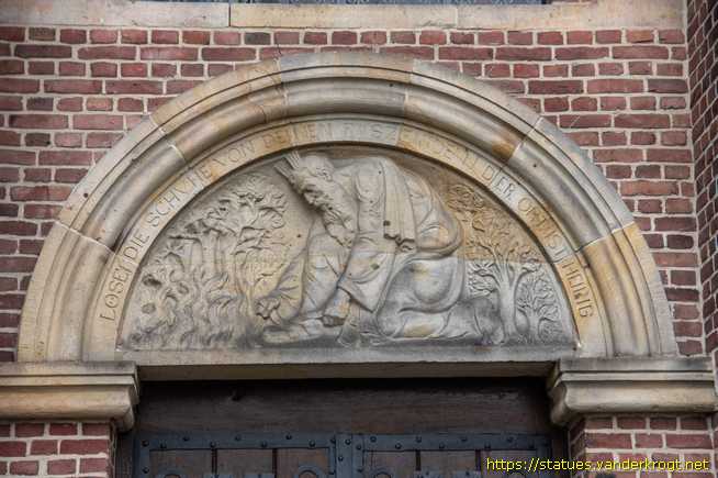 Oeding - Himmelspforte und Moses vor dem brennenden Dornbusch