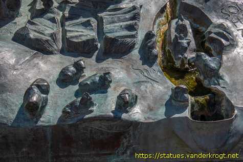 Billerbeck - Marktbrunnen - Vier Jahreszeiten