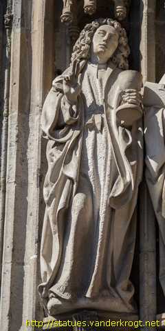 Xanten - Heiligen am Südportal der Dom Sankt Viktor