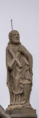 Paderborn - Heiligenstatuen am Dom