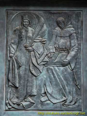 Köln - Johannes Duns Scotus und Adolph Kolping