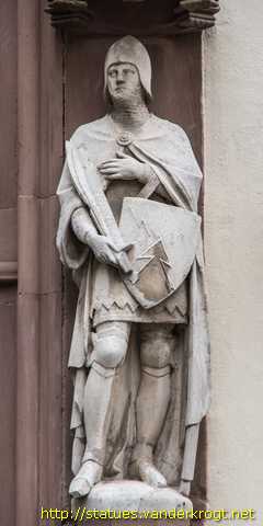 Euskirchen - Majestas Domini und die Heiligen Martin und Donatus