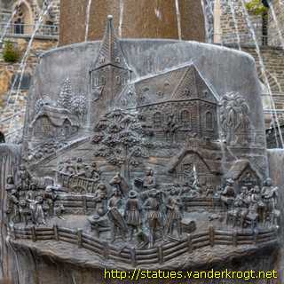 Olpe - Geschichtsbrunnen