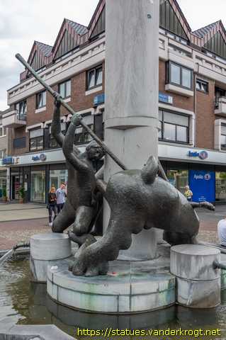 Geldern - Drachenbrunnen
