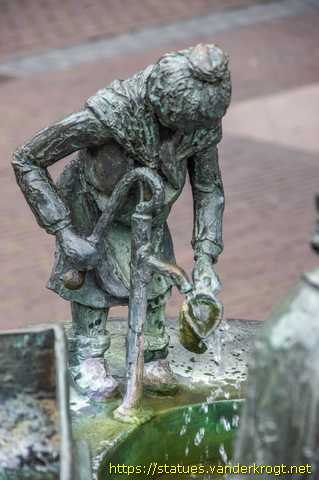Geldern - Brunnen der Gelderner Originale