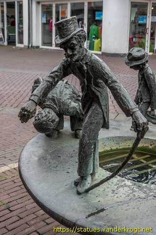 Geldern - Brunnen der Gelderner Originale