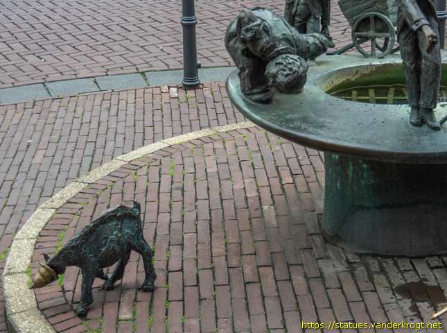 Geldern - Brunnen der Gelderner Originale