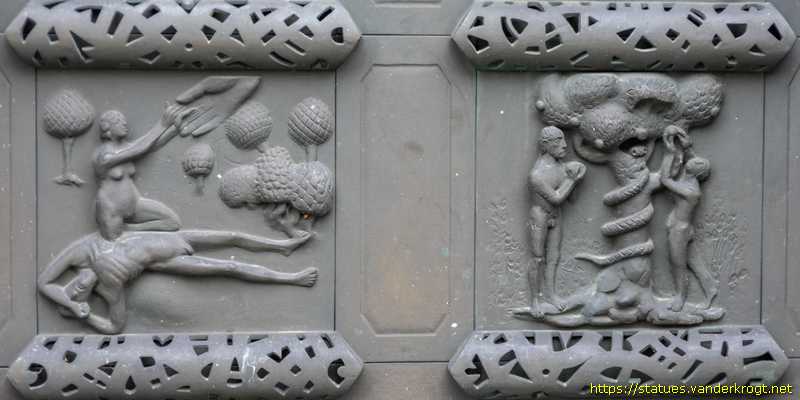 Essen-Steele - Bronzetüren der St.-Laurentius-Kirche