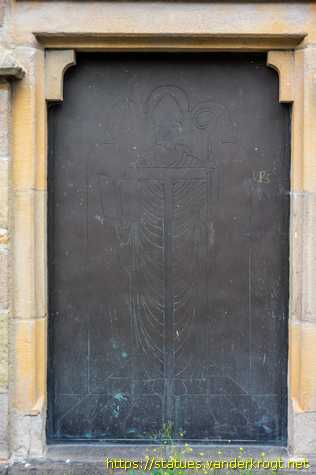 Essen-Steele - Bronzetüren der St.-Laurentius-Kirche