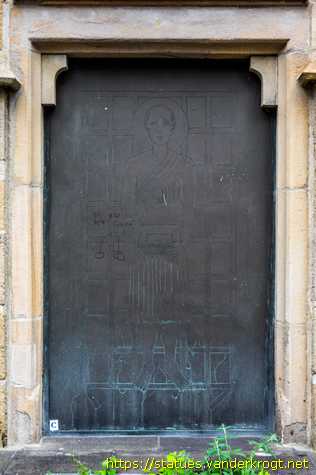 Essen-Steele - Bronzetüren der St.-Laurentius-Kirche