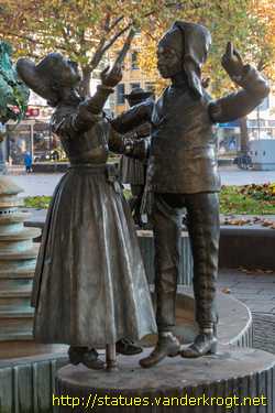Koblenz - Figurenbrunnen oder Weinbergsbrunnen