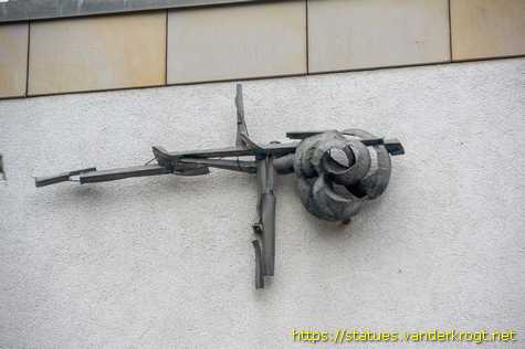 Halberstadt - Wandbild Musik, Tanz und Kunst