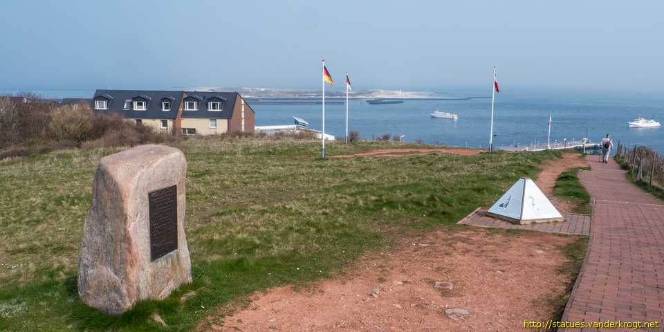 Helgoland - Werner-Heisenberg-Denkmal