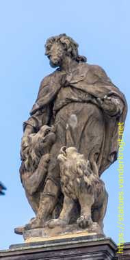 Saarbrücken - Skulpturen an der Ludwigskirche