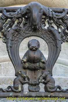 Leipzig - Rathausbrunnen <i>oder</i> Rattenfängerbrunnen