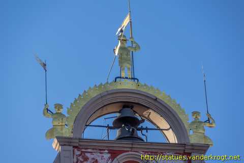 Gotha - Fassadenskulpturen am Alten Rathaus