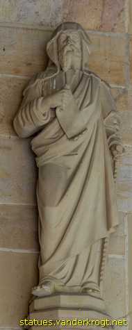 Erfurt - Heiligenstatuen an der Hohen Domkirche St. Marien