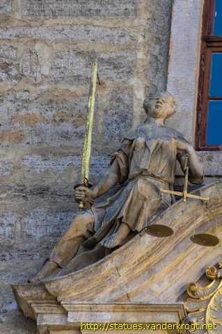 Bad Langensalza - Justitia und Fama