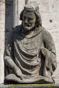 Mühlhausen - Kaiser Karl IV. und seine Gemahlin Elisabeth von Pommern