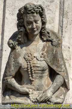 Mühlhausen - Kaiser Karl IV. und seine Gemahlin Elisabeth von Pommern