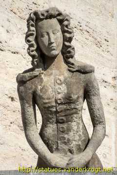 Mühlhausen - Kaiser Karl IV. und seine Gemahlin Elisabeth von Pommern